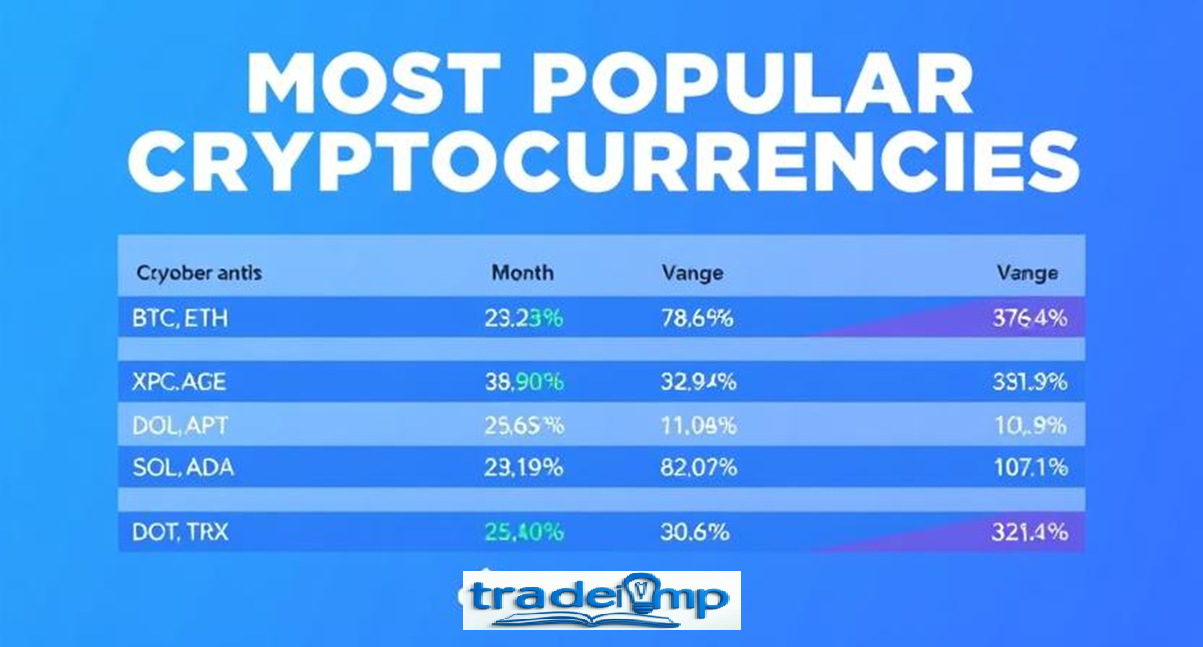 Most Popular Cryptocurrencies
